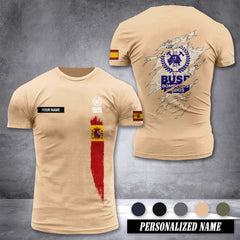 Bomberos Spain customize T-shirt zak