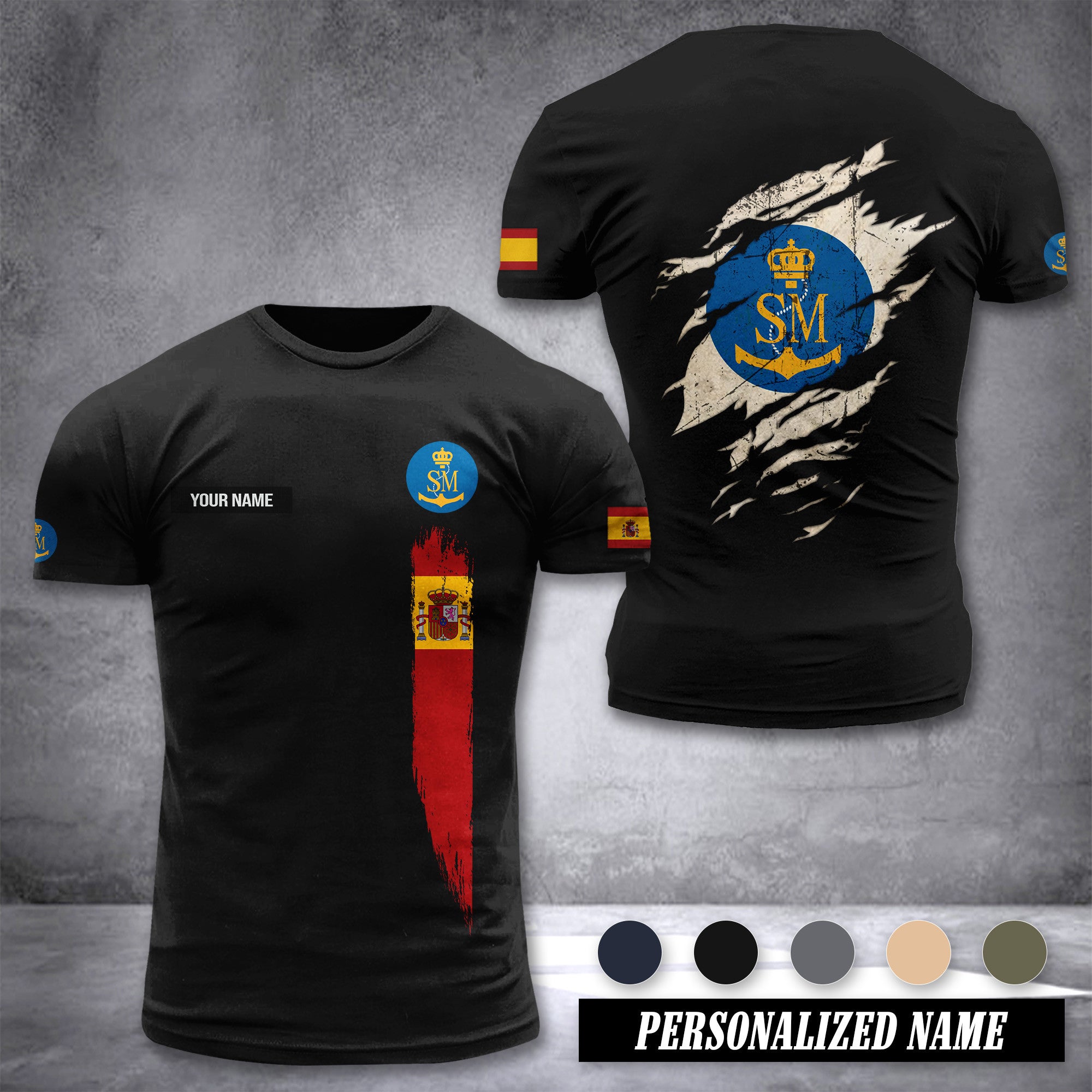 Salvamento Marítimo customize T-shirt zak