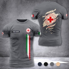 Croce Rossa Italy customize T-shirt zak