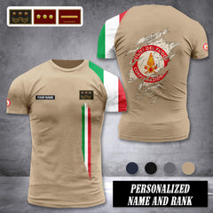 Firefighter Italy customize ranking T-shirt 442