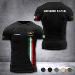 Aeronautica Militare Italy customize T-shirt back