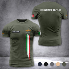 Aeronautica Militare Italy customize T-shirt back