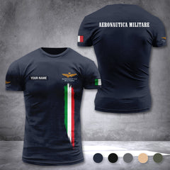 Aeronautica Militare Italy customize T-shirt back