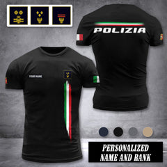 Polizia customize ranking T-shirt 355