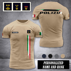 Polizia customize ranking T-shirt 355