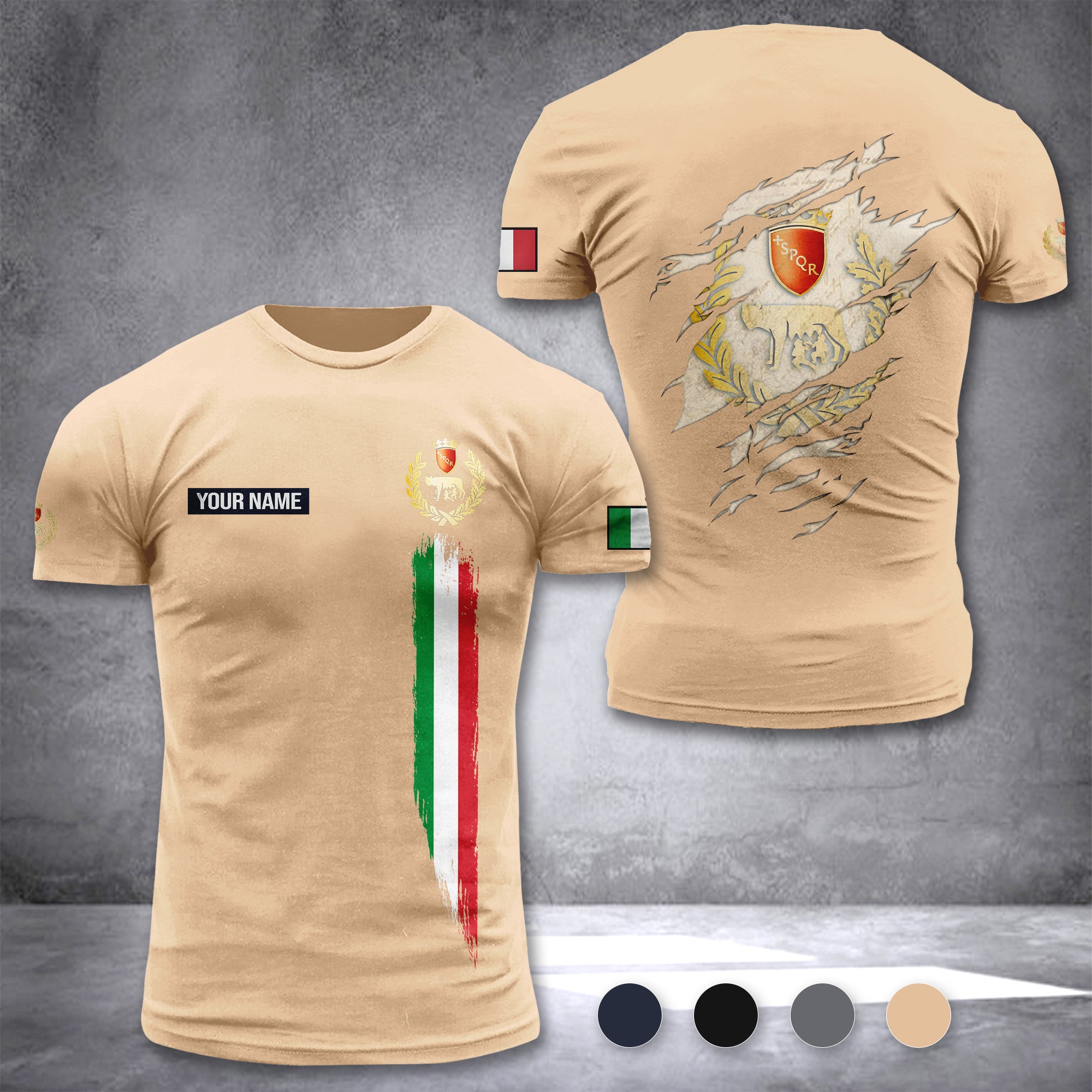 Polizia Roma Capitale customize T-shirt 355