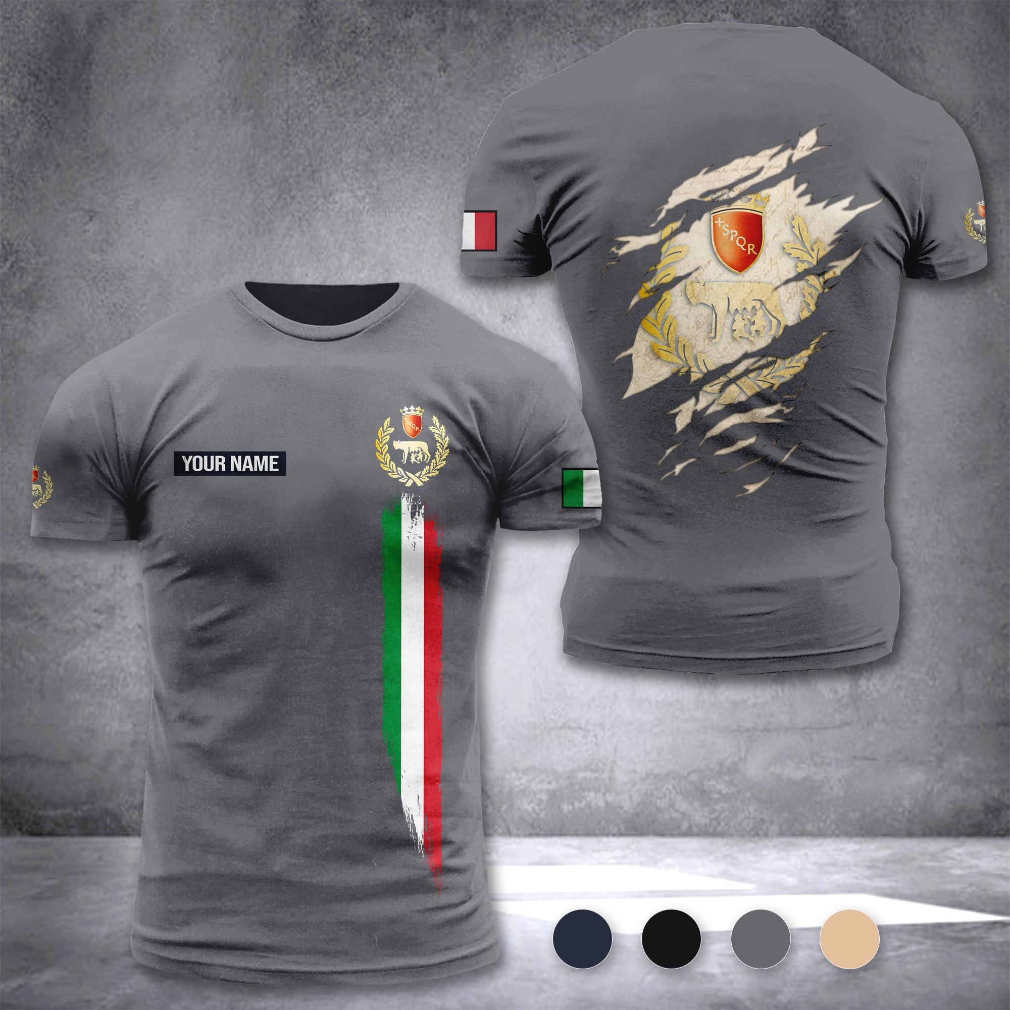Polizia Roma Capitale customize T-shirt 355