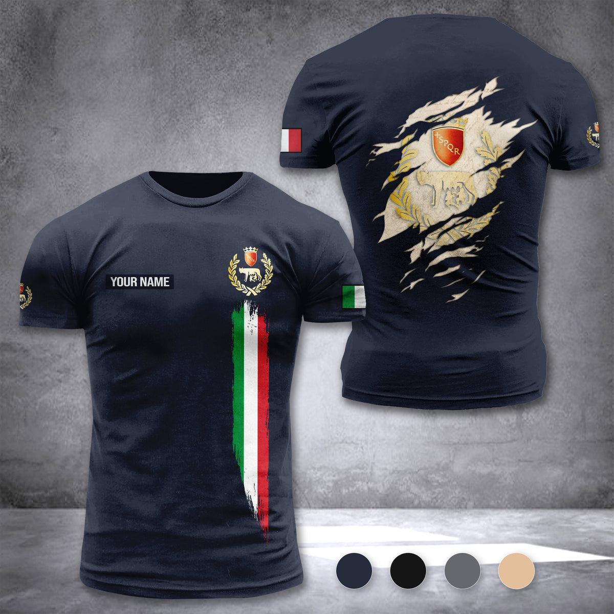 Polizia Roma Capitale customize T-shirt 355