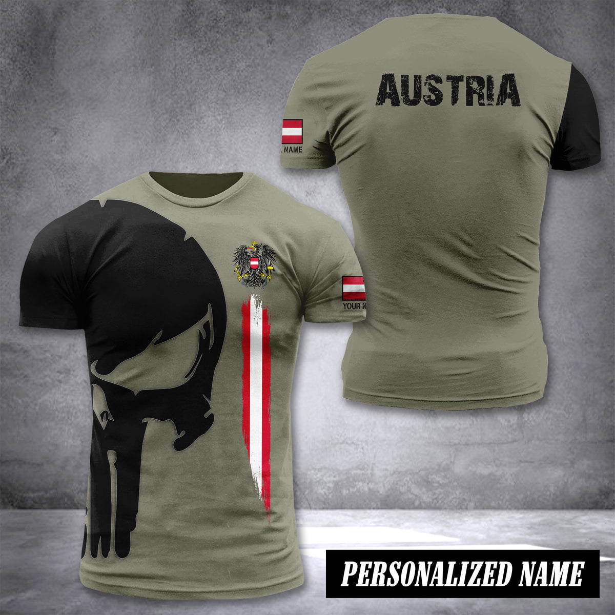Austria customize T-shirt DAL