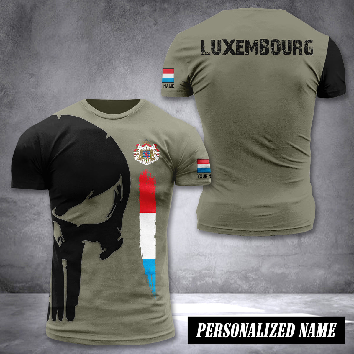 Luxembourg customize T-shirt DAL
