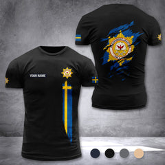 Räddningstjänsten Dala Mitt Sweden customize T-shirt 355