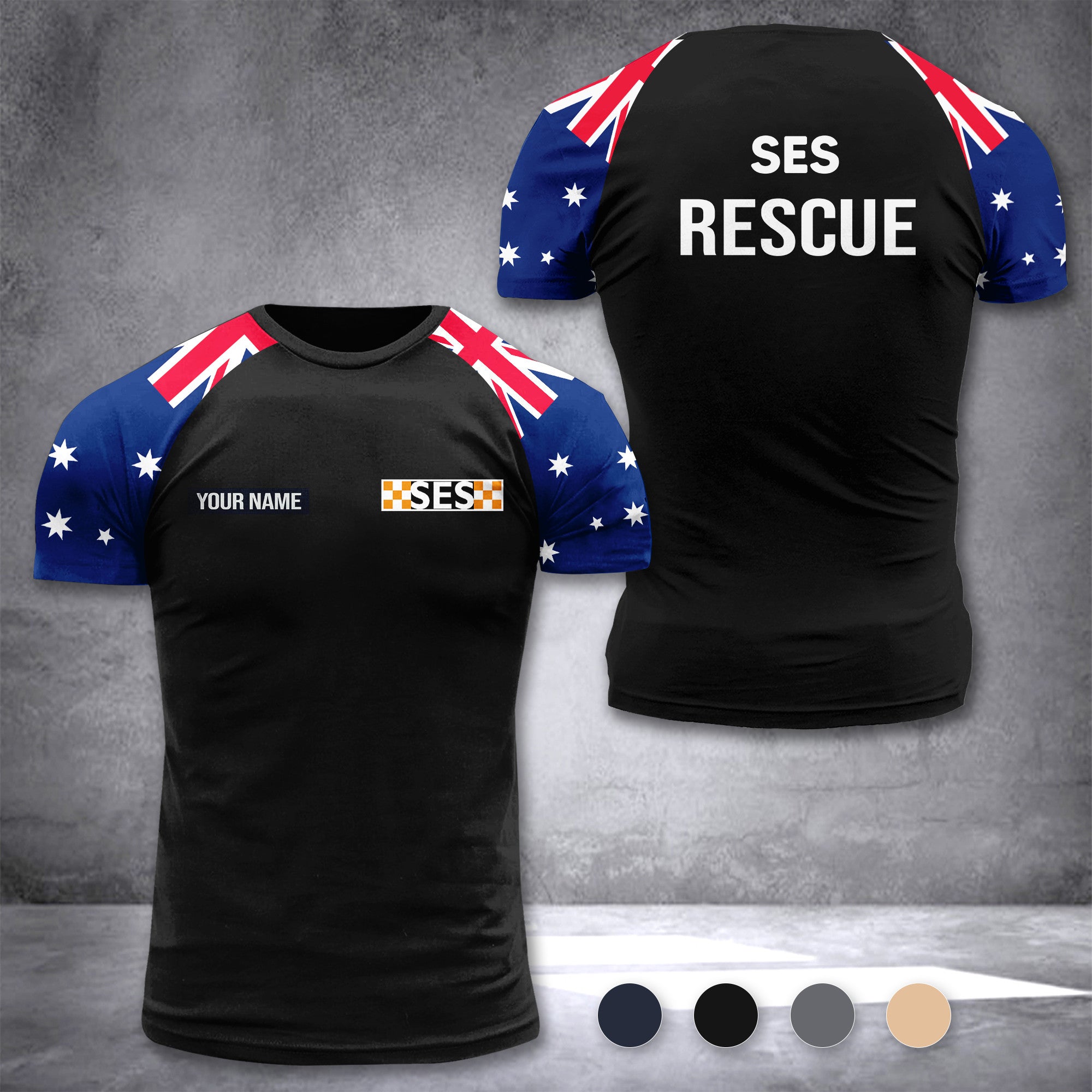 State Emergency Service Australia customize T-shirt 355
