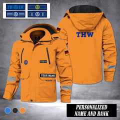 THW Germany New Men's casual jacket, lightweight for spring and autumn, versatile and trendy, perfect for the season