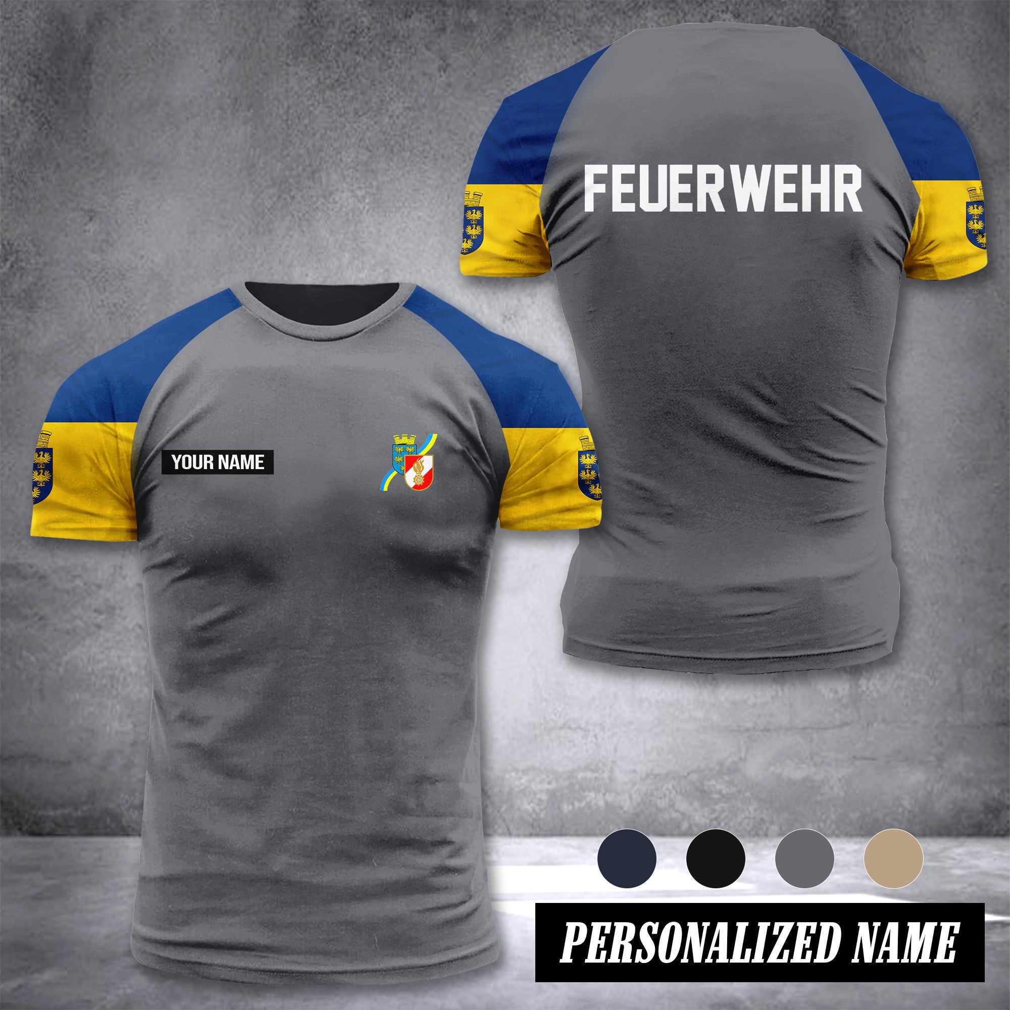 Firefighter Lower Austria customize T-shirt 355