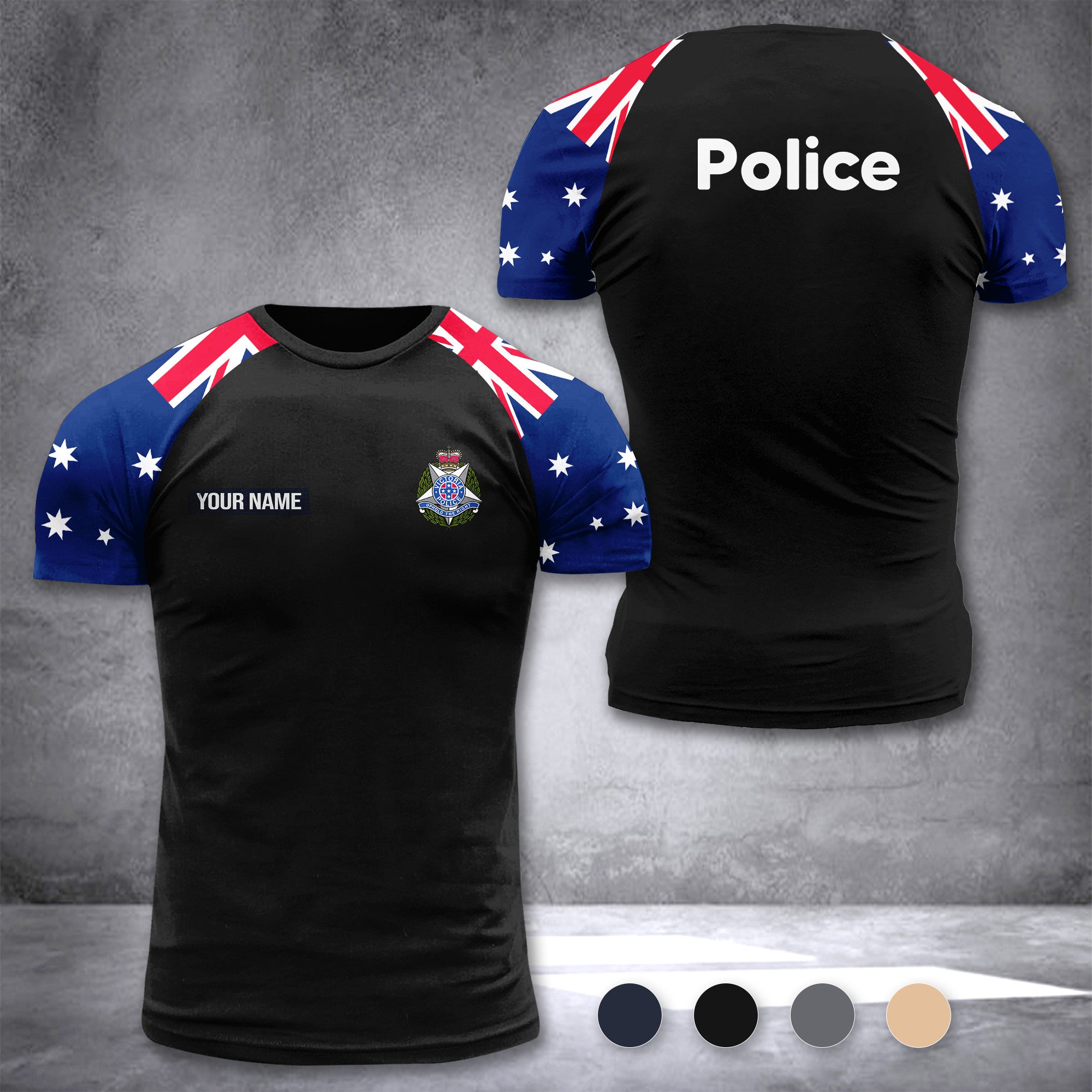 Victoria Police Australia customize T-shirt 355