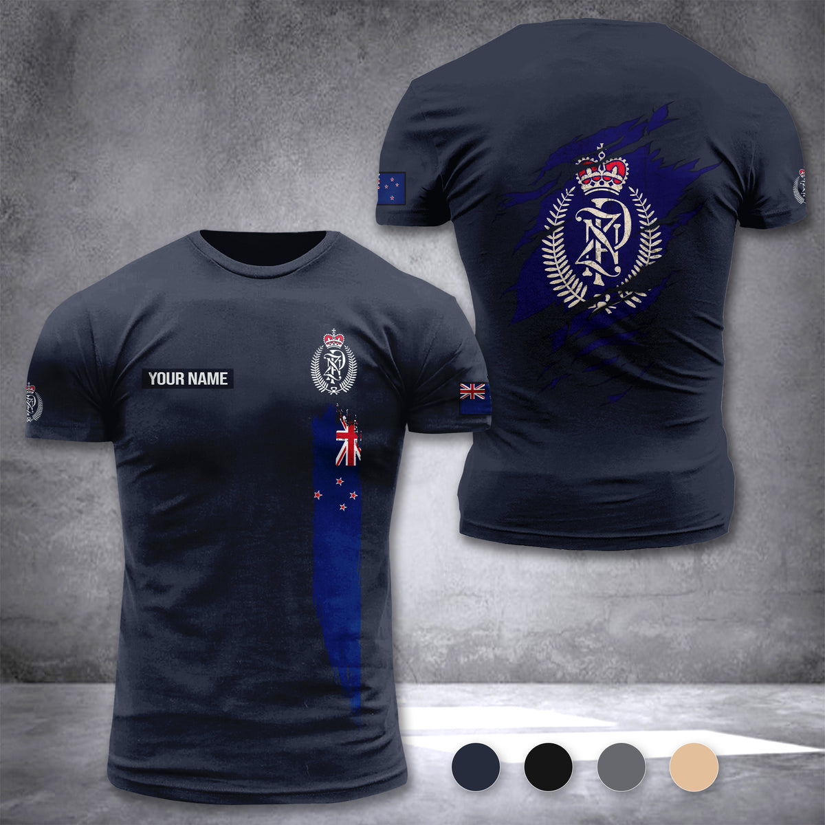 New Zealand Police customize T-shirt 355