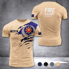 Fire and Emergency New Zealand customize T-shirt 255