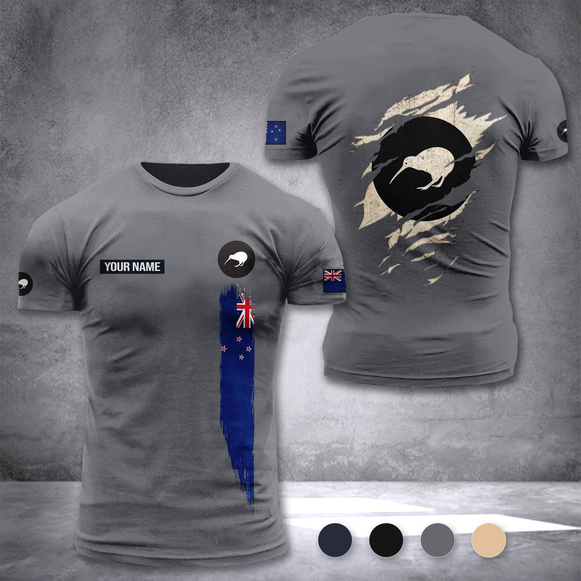 New Zealand Defence Force customize T-shirt 255