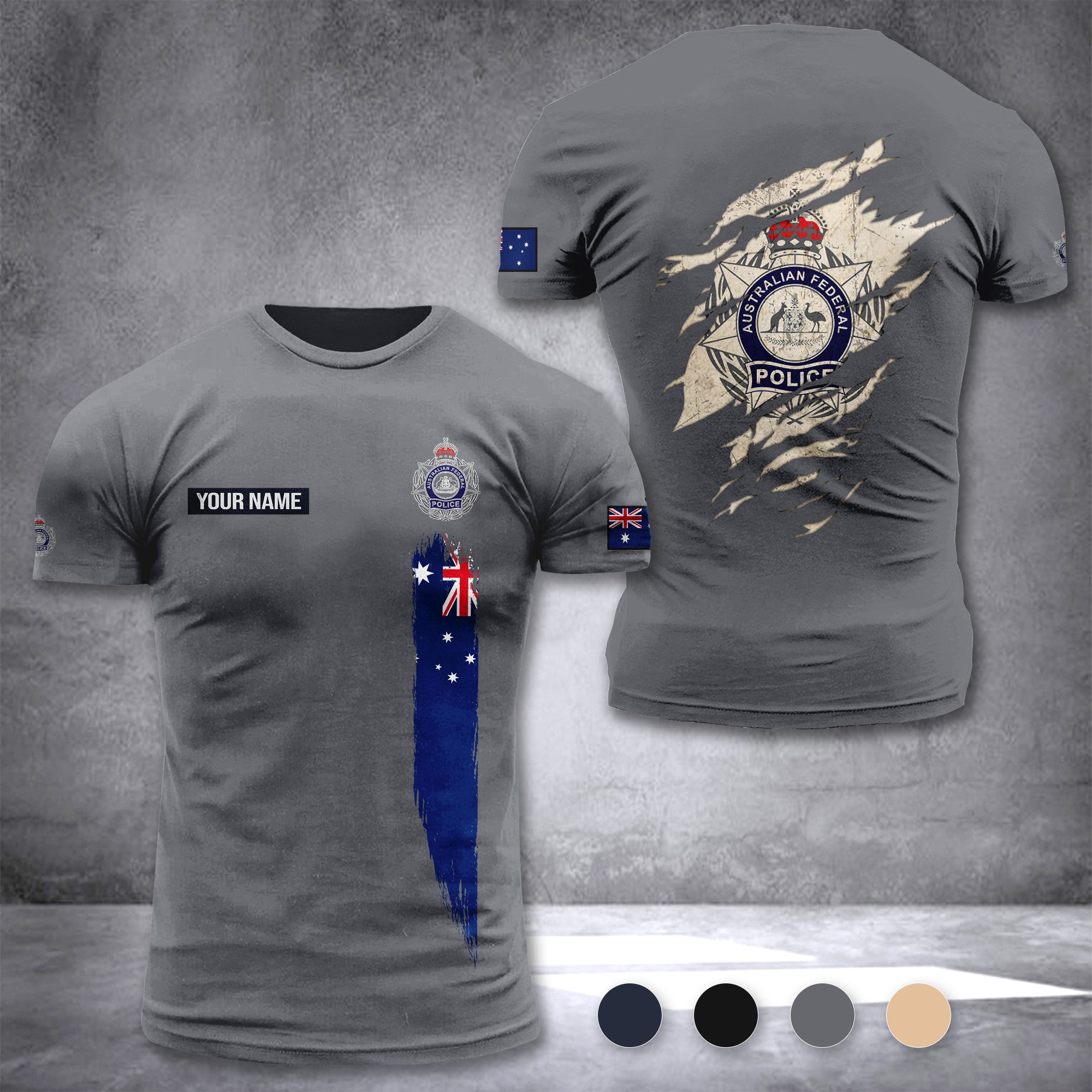 Australian Federal Police customize T-shirt 265