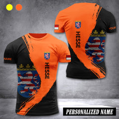 Hesse Germany customize T-shirt 3d 285