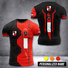 Firefighter Austria customize T-shirt 3d 613