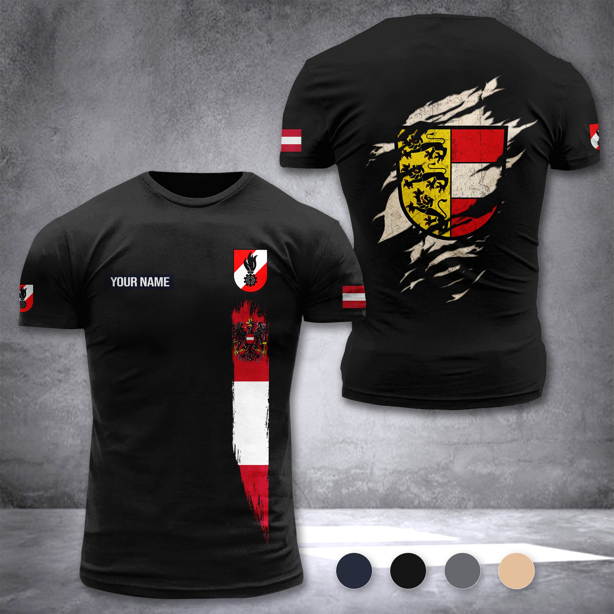 Firefighter Carinthia customize T-shirt 255