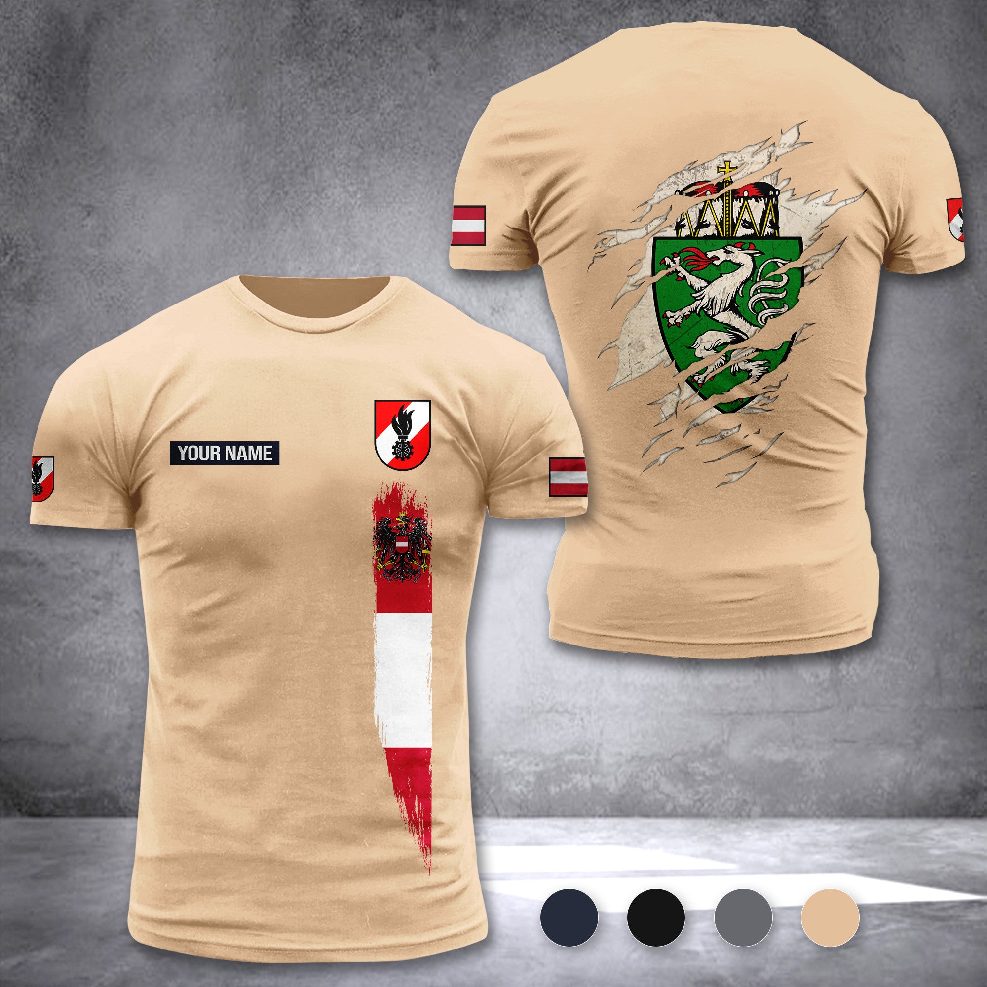 Firefighter Styria customize T-shirt 255