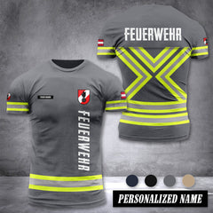 Firefighter Austria customize T-shirt 186