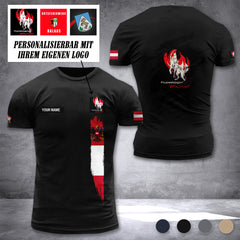 Firefighter Austria customize logo T-shirt 196