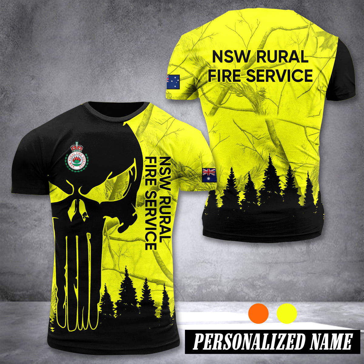 NSW Rural Fire Service customize T-shirt 3d 196