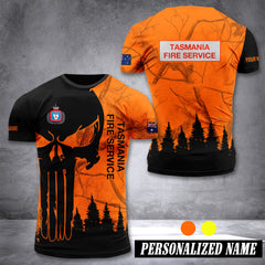 Tasmania Fire Service customize T-shirt 3d 196