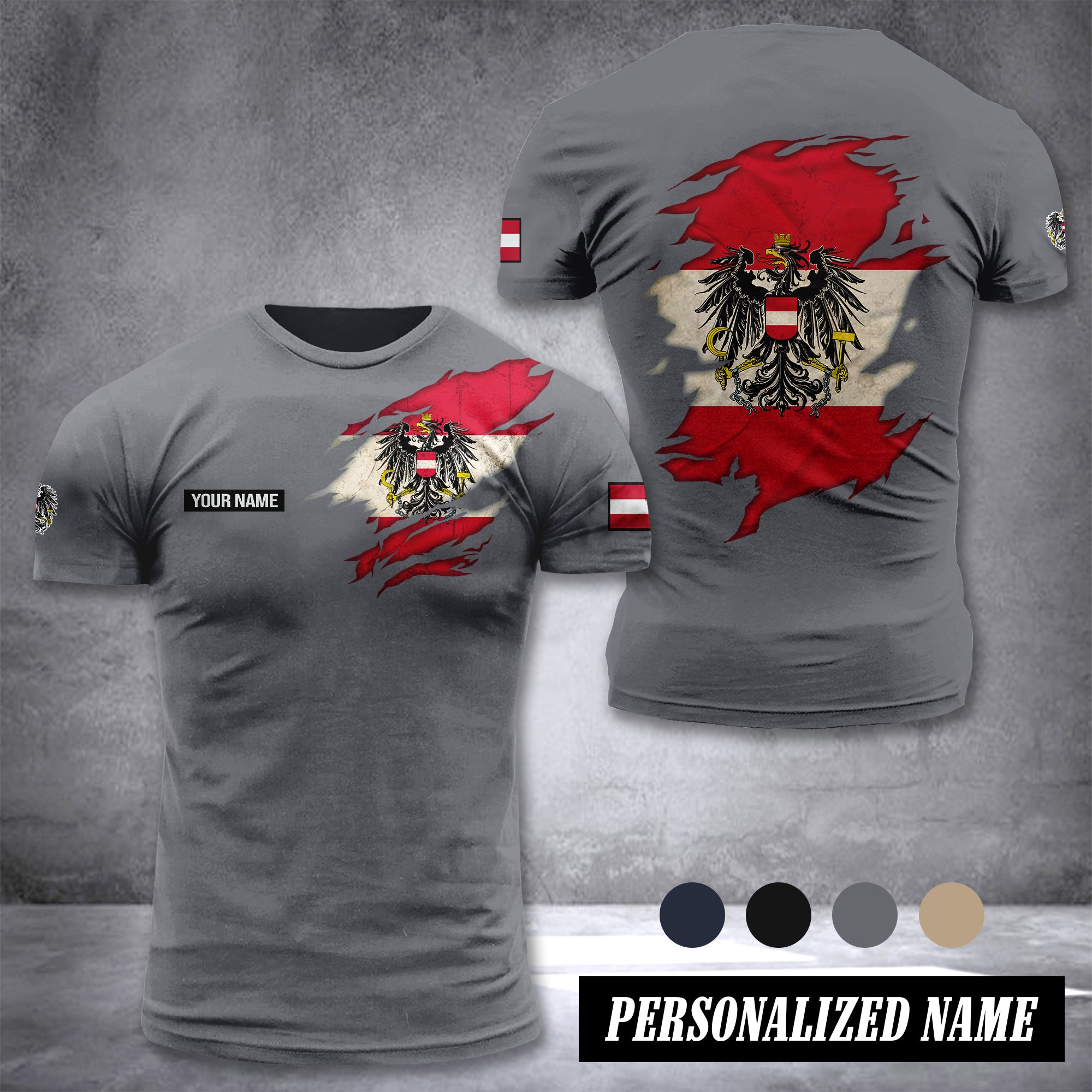 Austria customize T-shirt 276