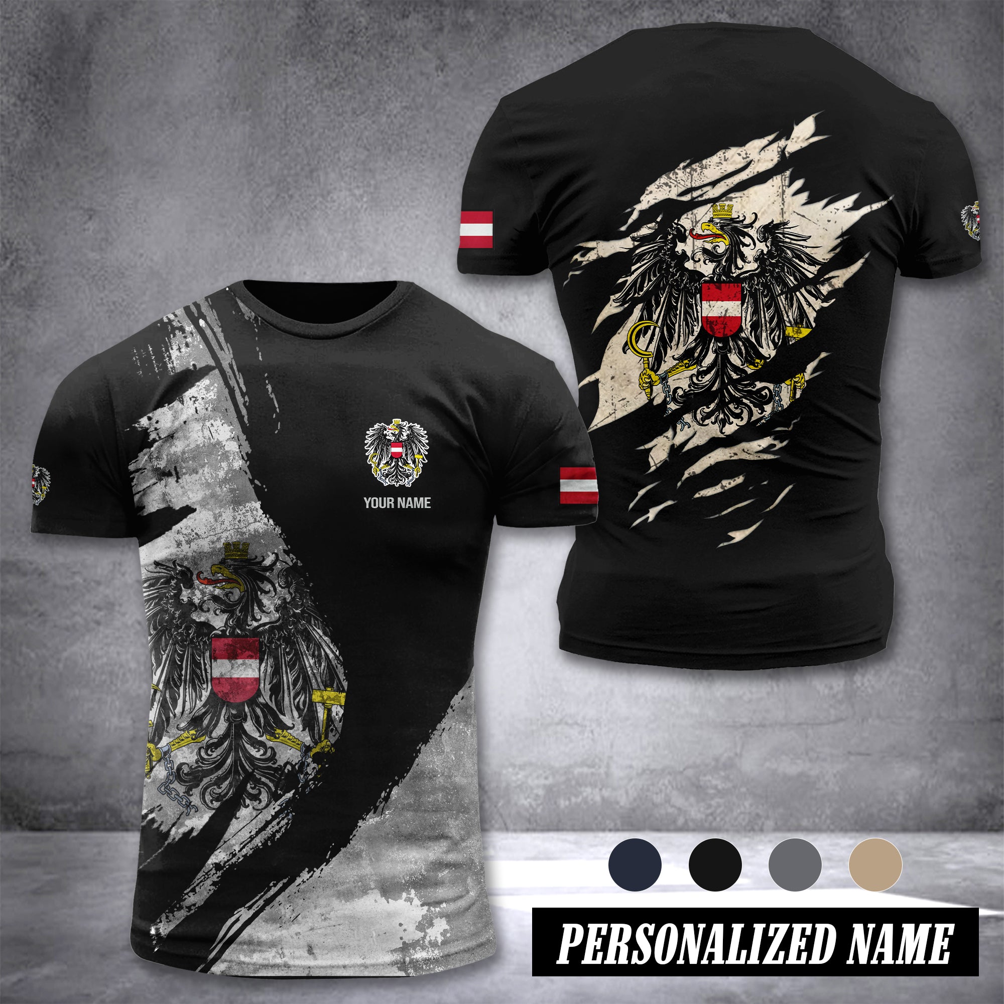 Austria customize T-shirt 306