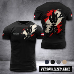 Firefighter Austria customize T-shirt 276