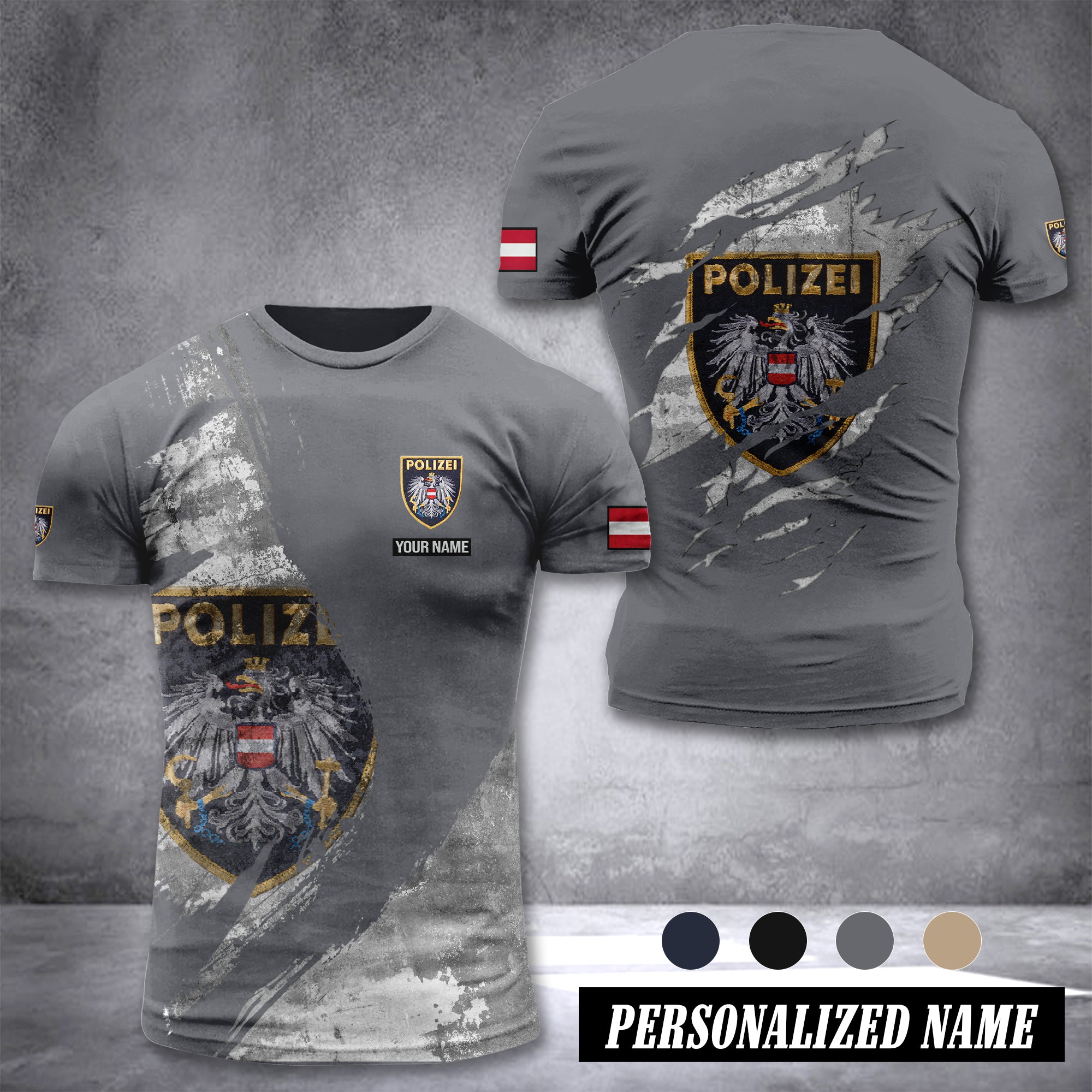 Polizei Austria customize T-shirt 306