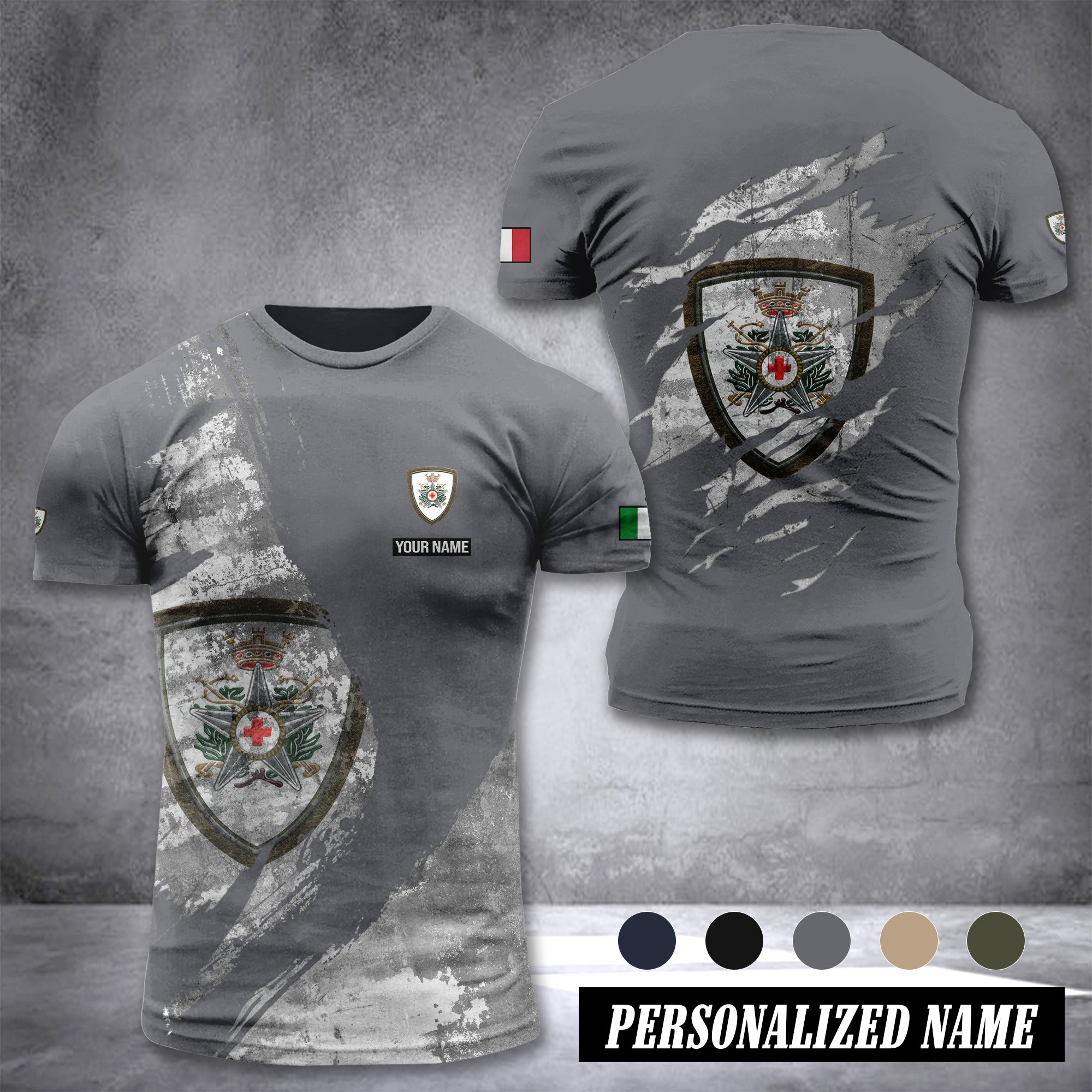 Corpo Militare Volontario CRI customize T-shirt 306