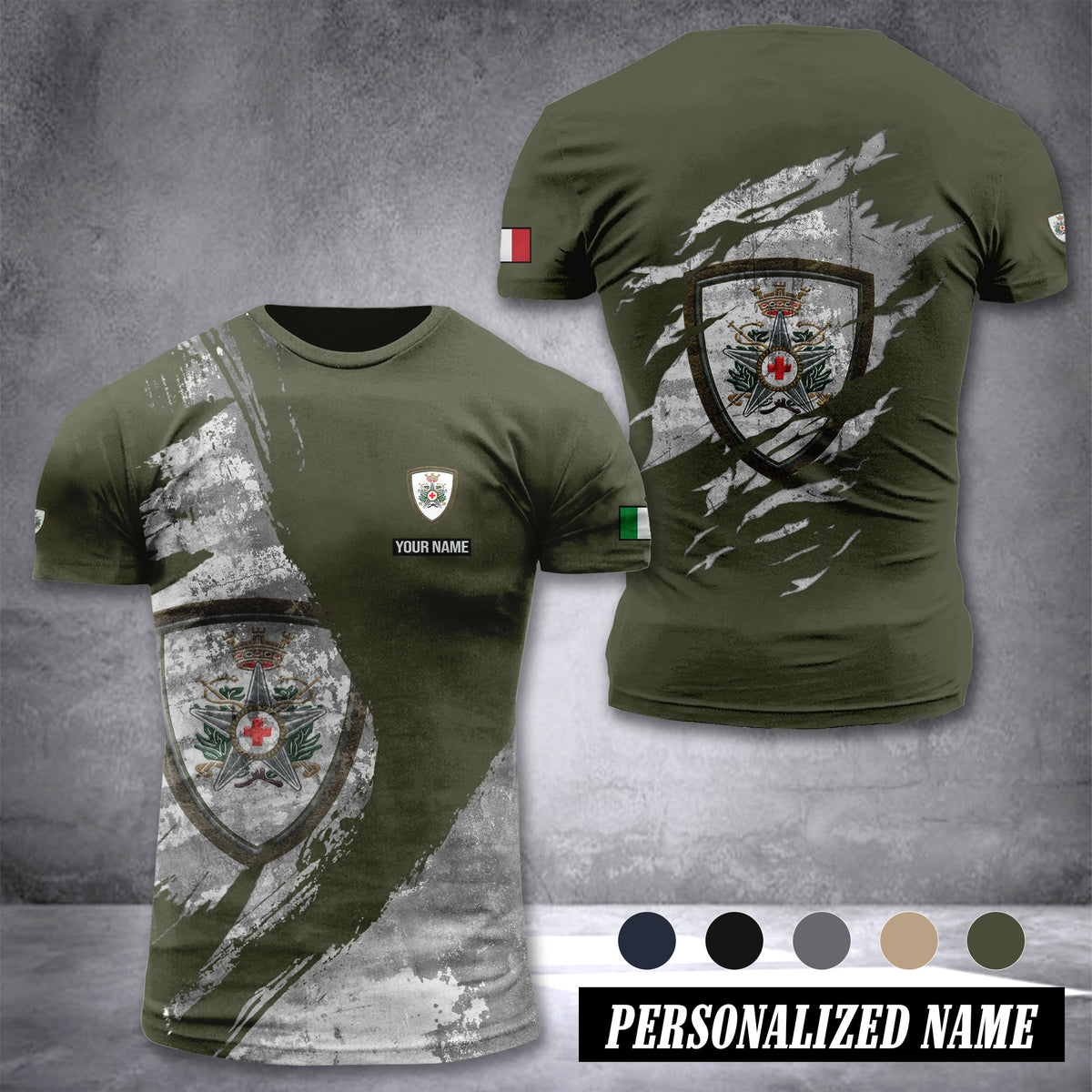 Corpo Militare Volontario CRI customize T-shirt 306