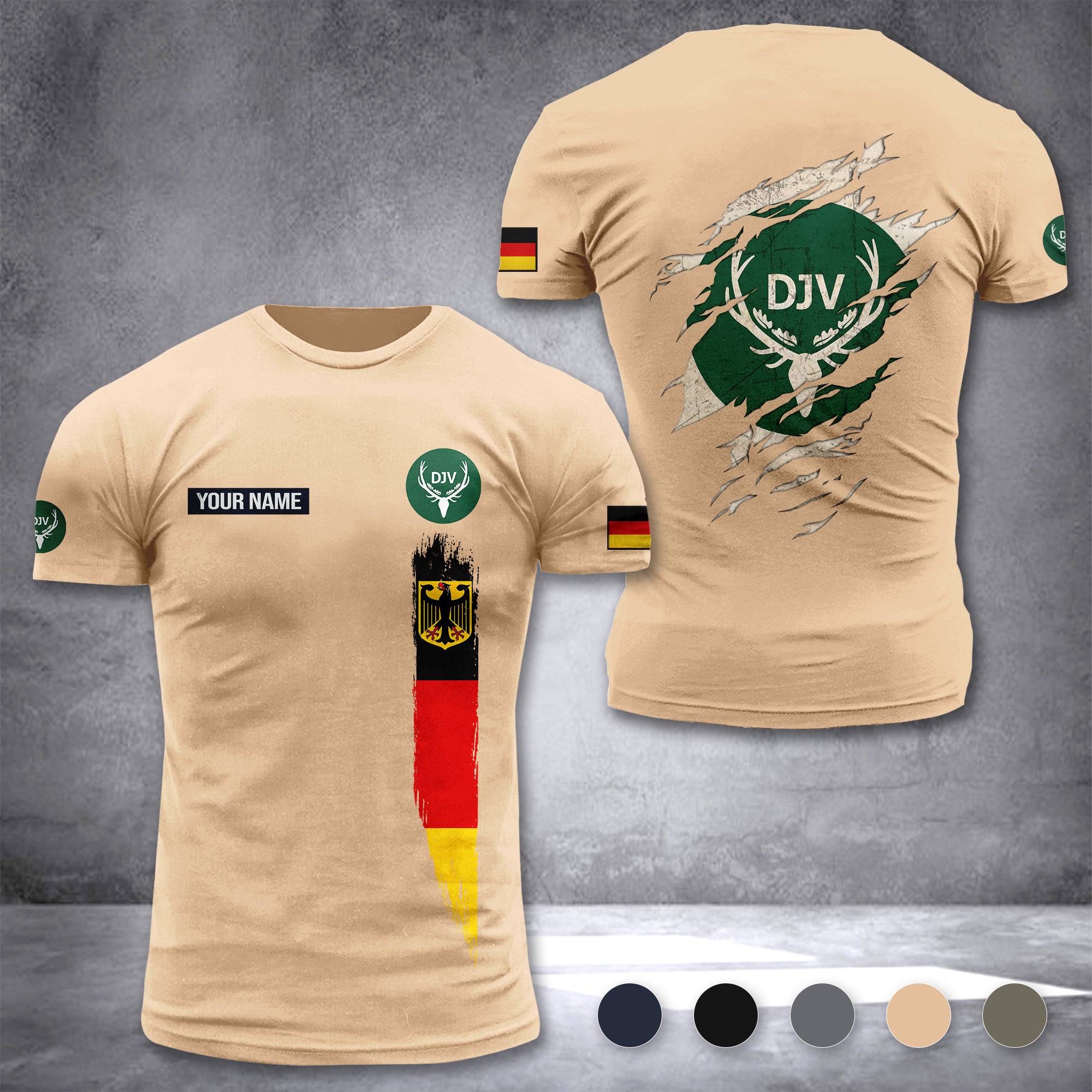 Deutscher Jagdverband customize T-shirt 296