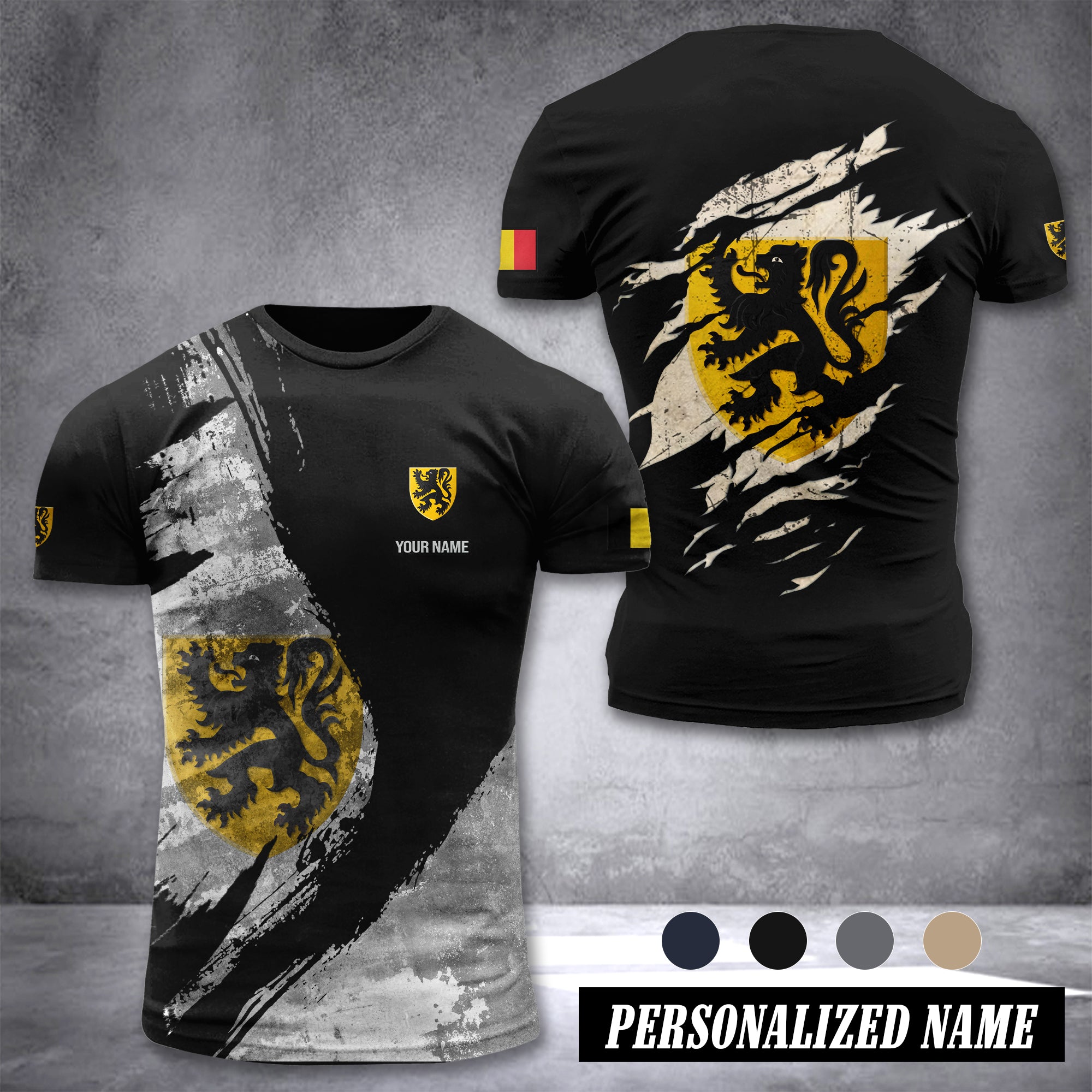 Flemish Belgium customize T-shirt 306