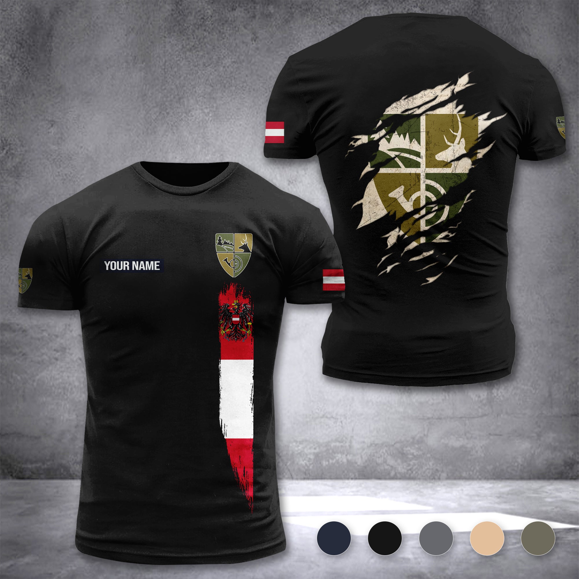 Jagd Österreich customize T-shirt 296