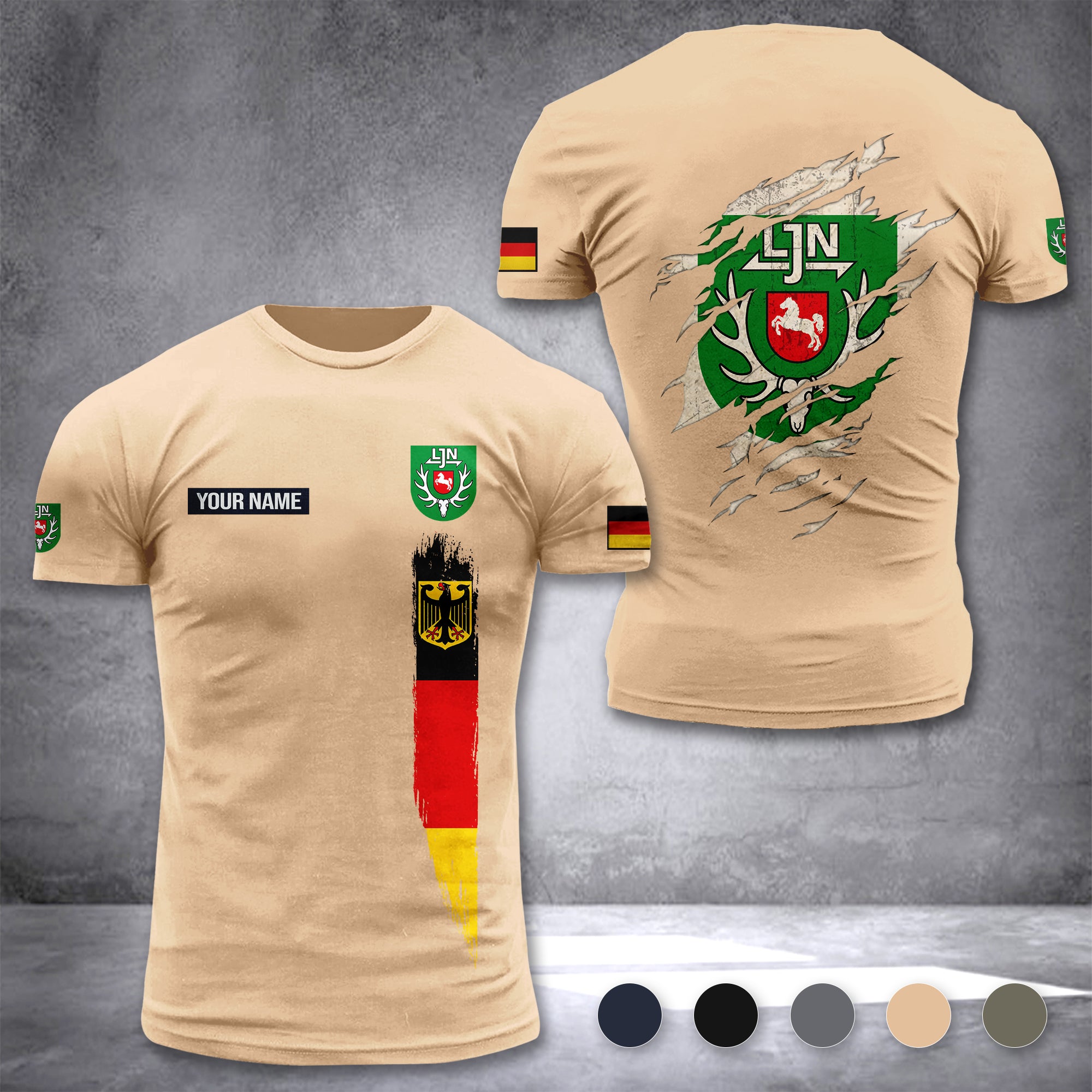 Landesjägerschaft Niedersachsen customize T-shirt 296