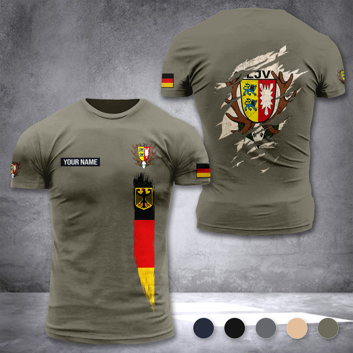 Landesjagdverband Schleswig-Holstein customize T-shirt 296