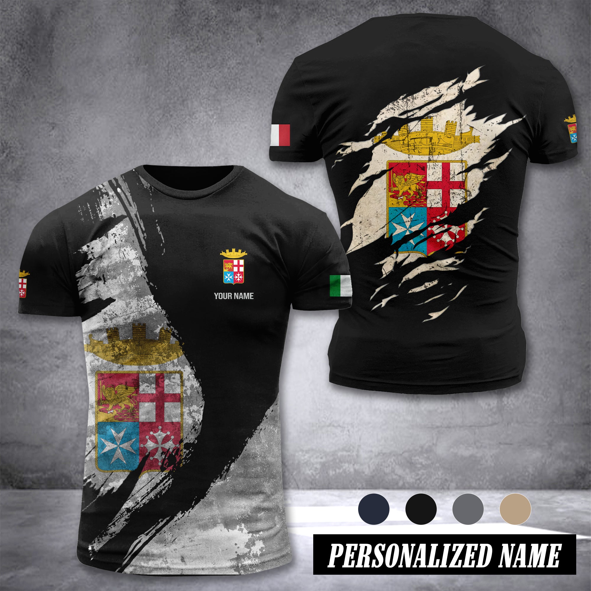 Marina Militare customize T-shirt 306