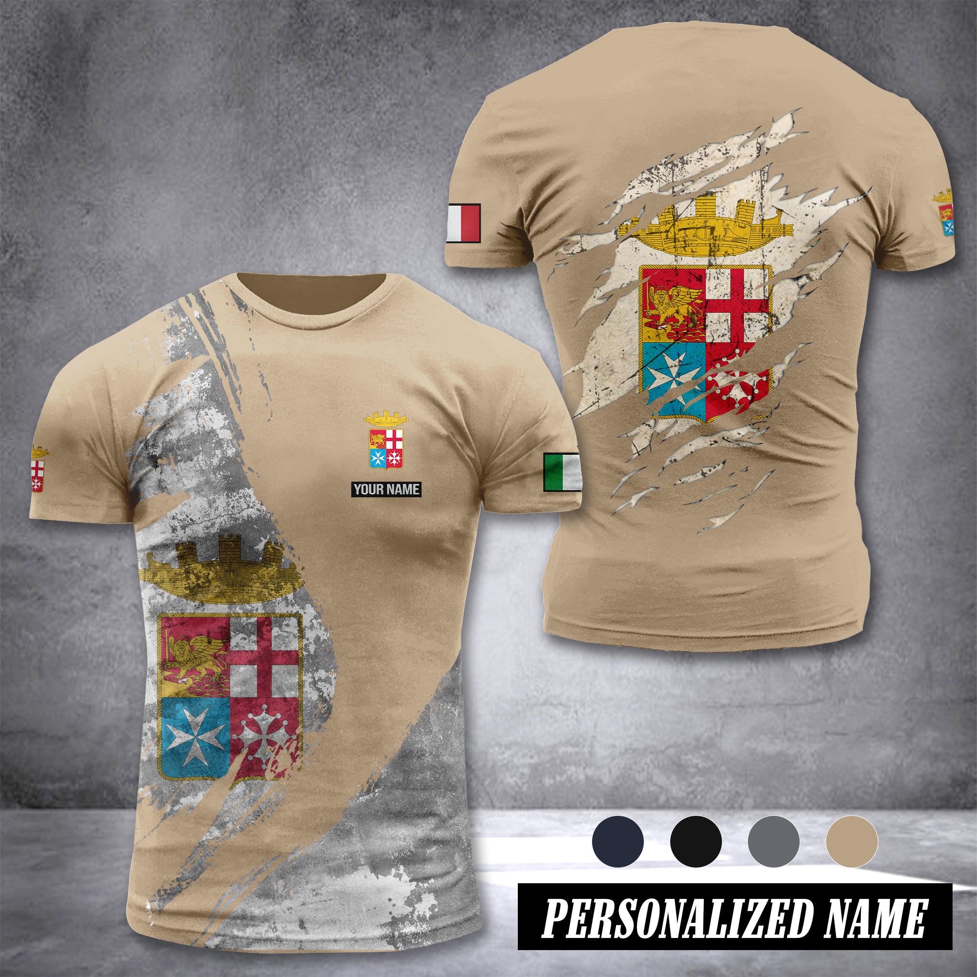 Marina Militare customize T-shirt 306