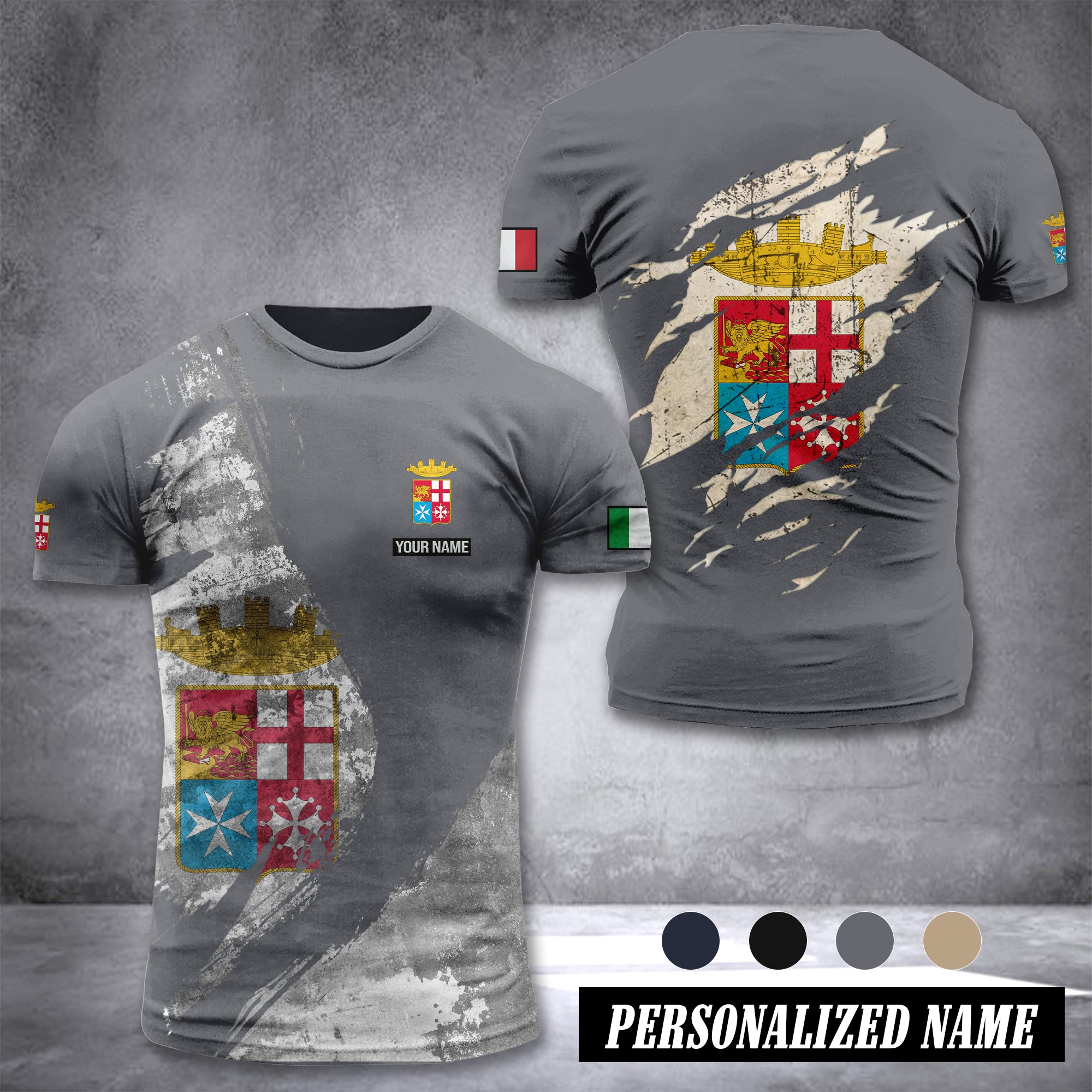 Marina Militare customize T-shirt 306