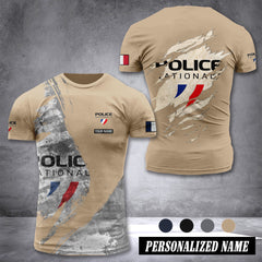 Police Nationale France customize T-shirt 306