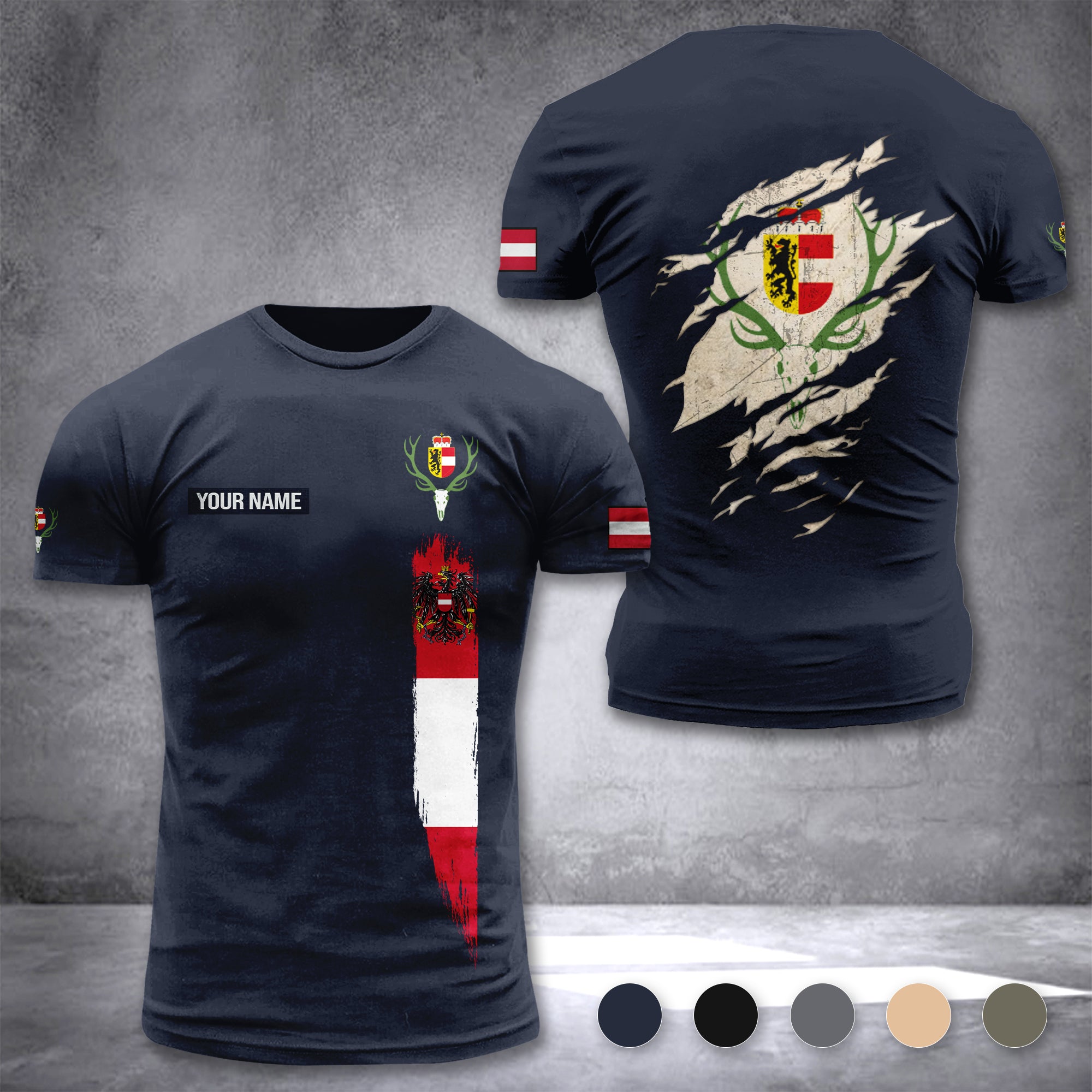 Salzburger Jägerschaft customize T-shirt 296